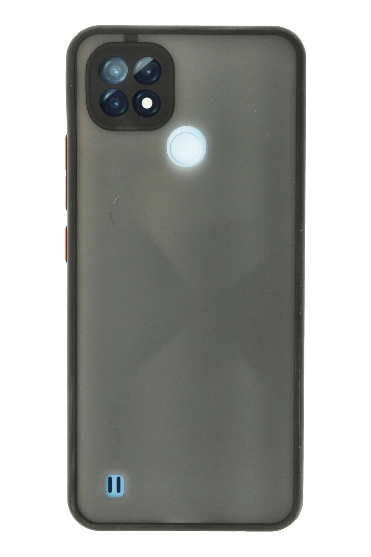 Mey İthalat®  Realme C21 Kılıf Montreal Silikon Kapak - Siyah