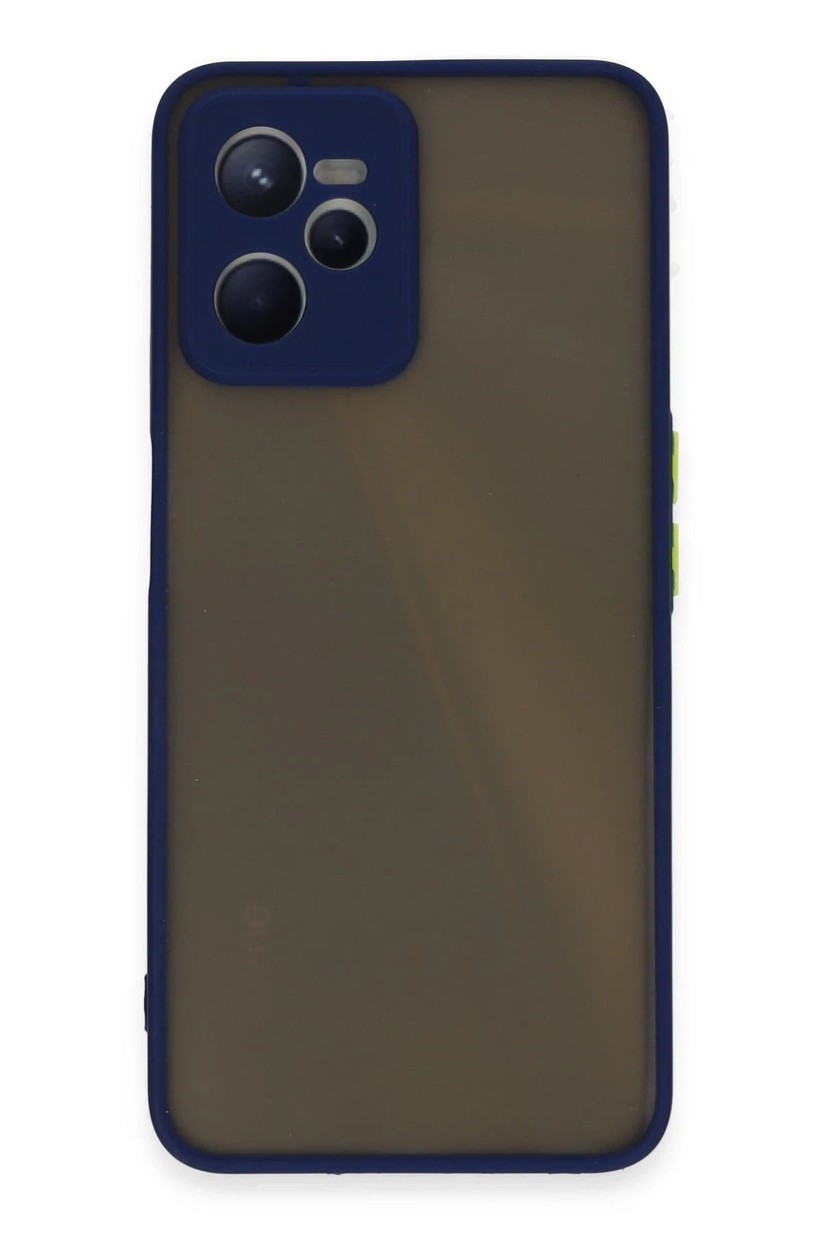 Mey İthalat®  Realme C35 Kılıf Montreal Silikon Kapak - Lacivert