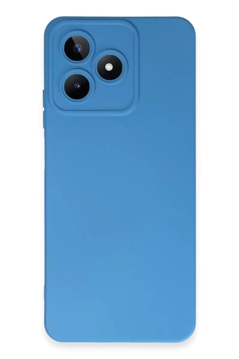 Mey İthalat®  Realme C53 Kılıf Nano içi Kadife Silikon - Mavi