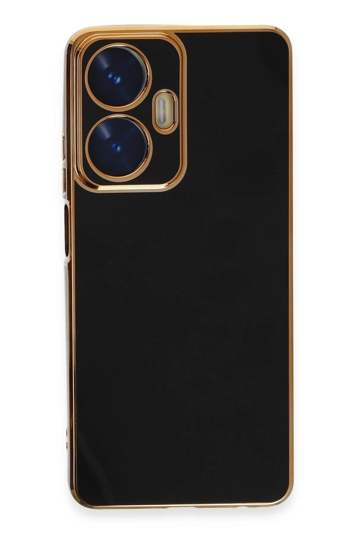 Mey İthalat®  Realme C55 Kılıf Volet Silikon - Siyah