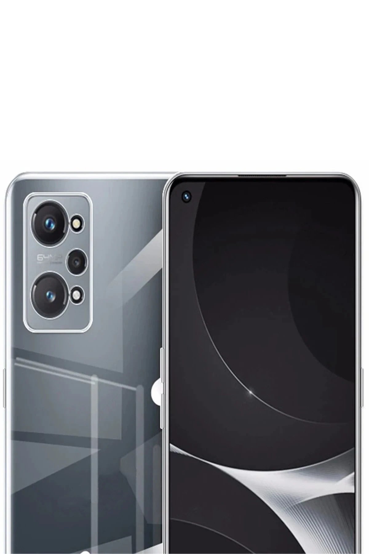 Mey İthalat®  Realme GT2 Pro 5G Kılıf Lüx Şeffaf Silikon