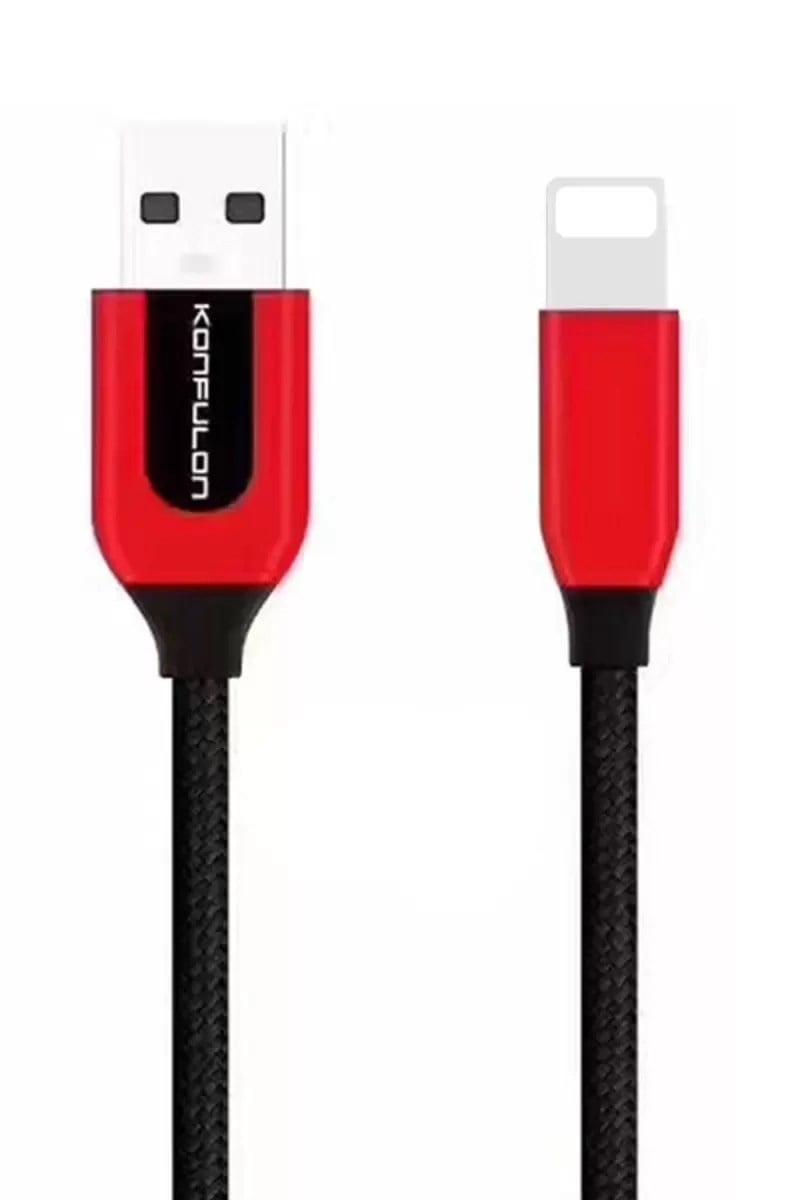 Mey İthalat®  S51 Lightning Kablo iphone Uyumlu 1M 3A - Siyah