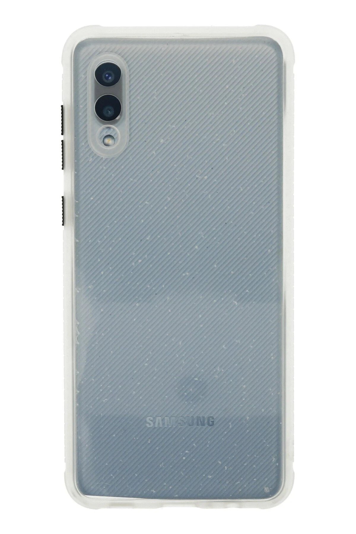 Mey İthalat®  Samsung Galaxy A02 Kılıf Miami Şeffaf Silikon - Şeffaf
