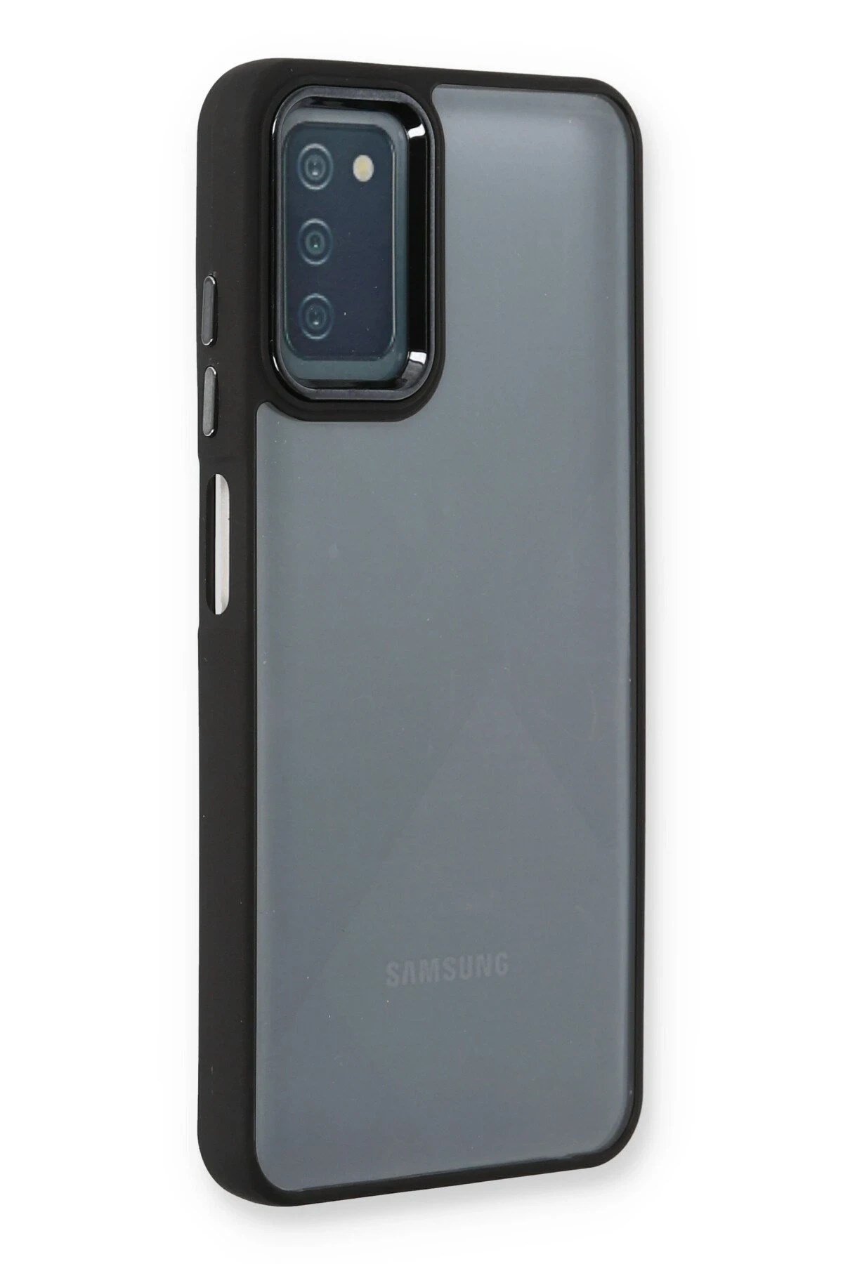 Mey İthalat®  Samsung Galaxy A03S Kılıf Dora Kapak - Siyah