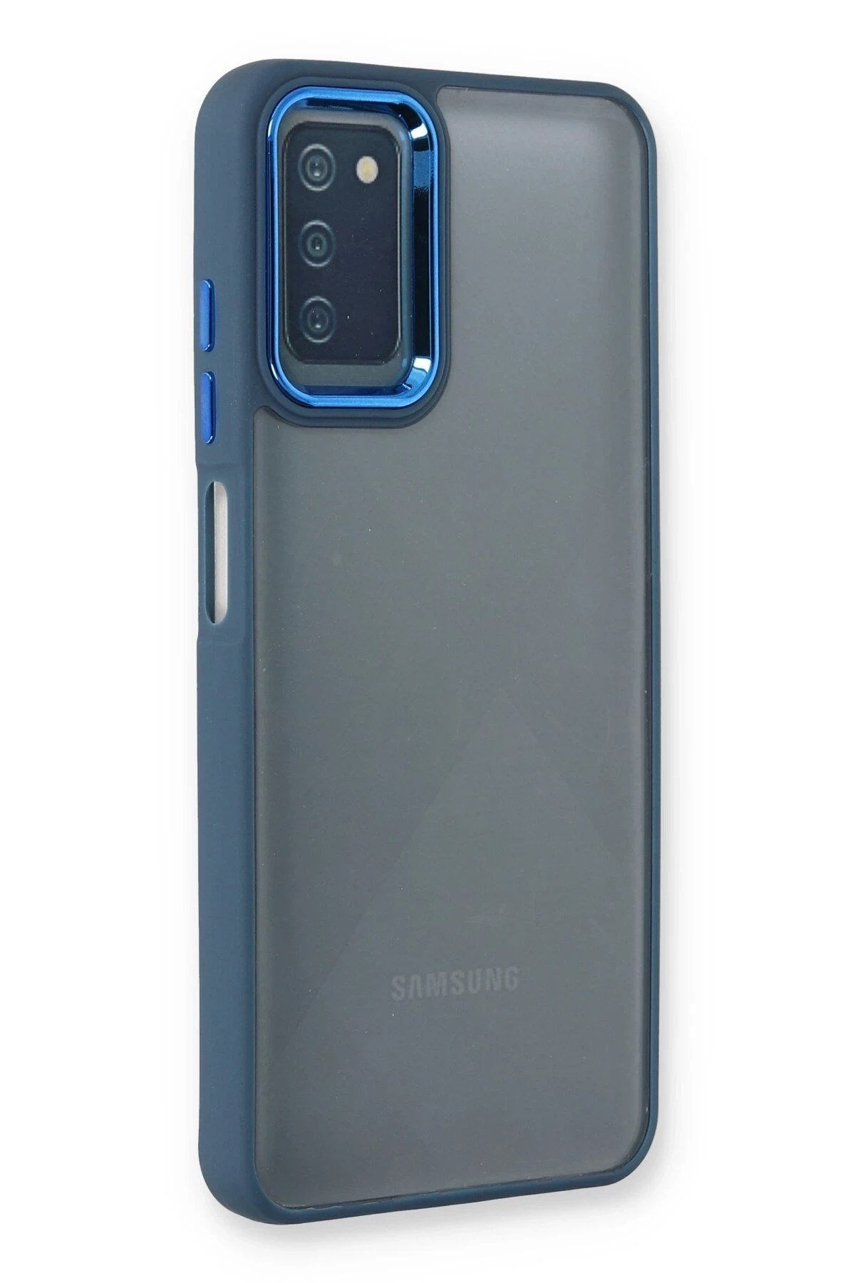 Mey İthalat®  Samsung Galaxy A03S Kılıf Dora Kapak - Mavi