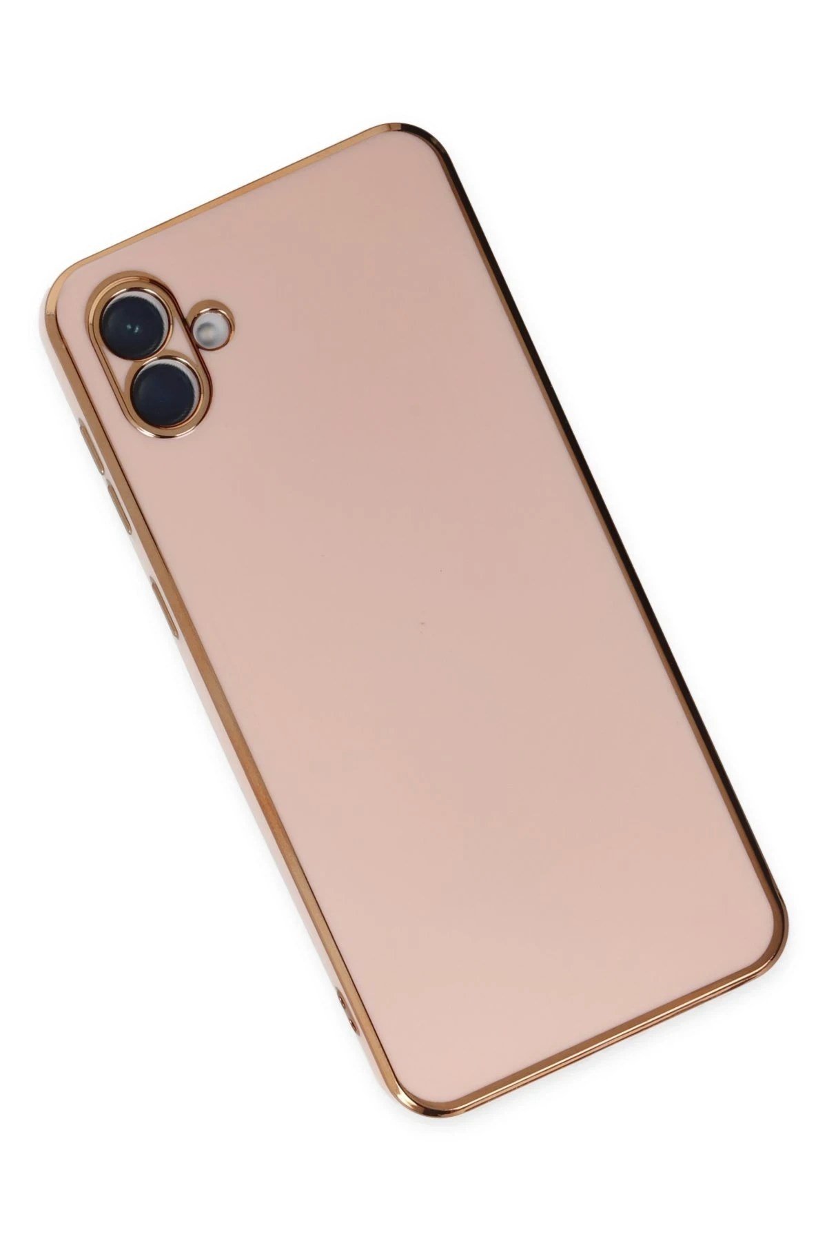 Mey İthalat®  Samsung Galaxy A04 Kılıf Volet Silikon - Pembe