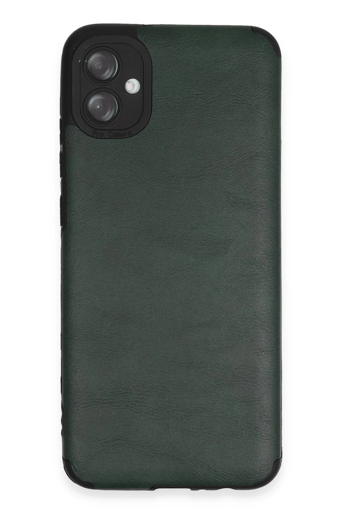 Mey İthalat®  Samsung Galaxy A04E Kılıf Loop Deri Silikon - Yeşil