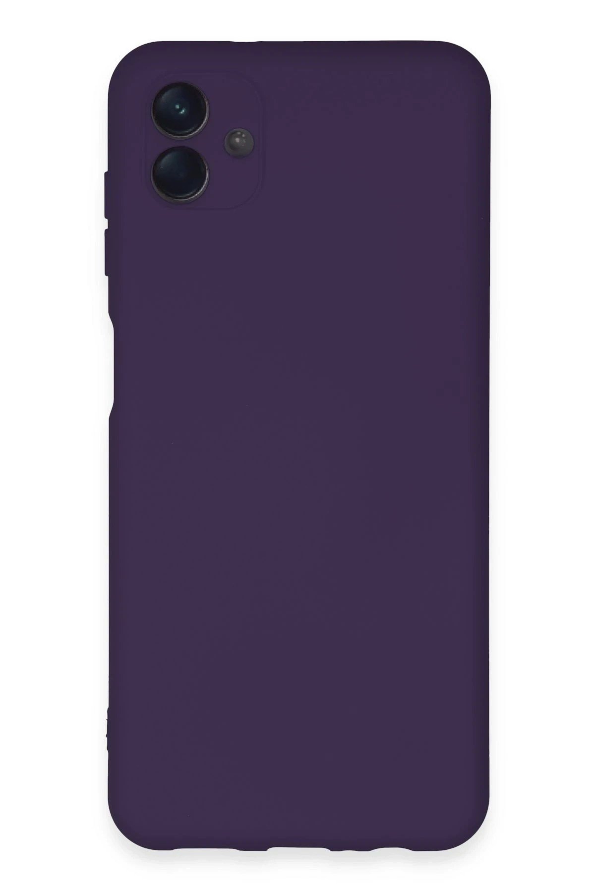 Mey İthalat®  Samsung Galaxy A04E Kılıf Nano içi Kadife Silikon - Mor
