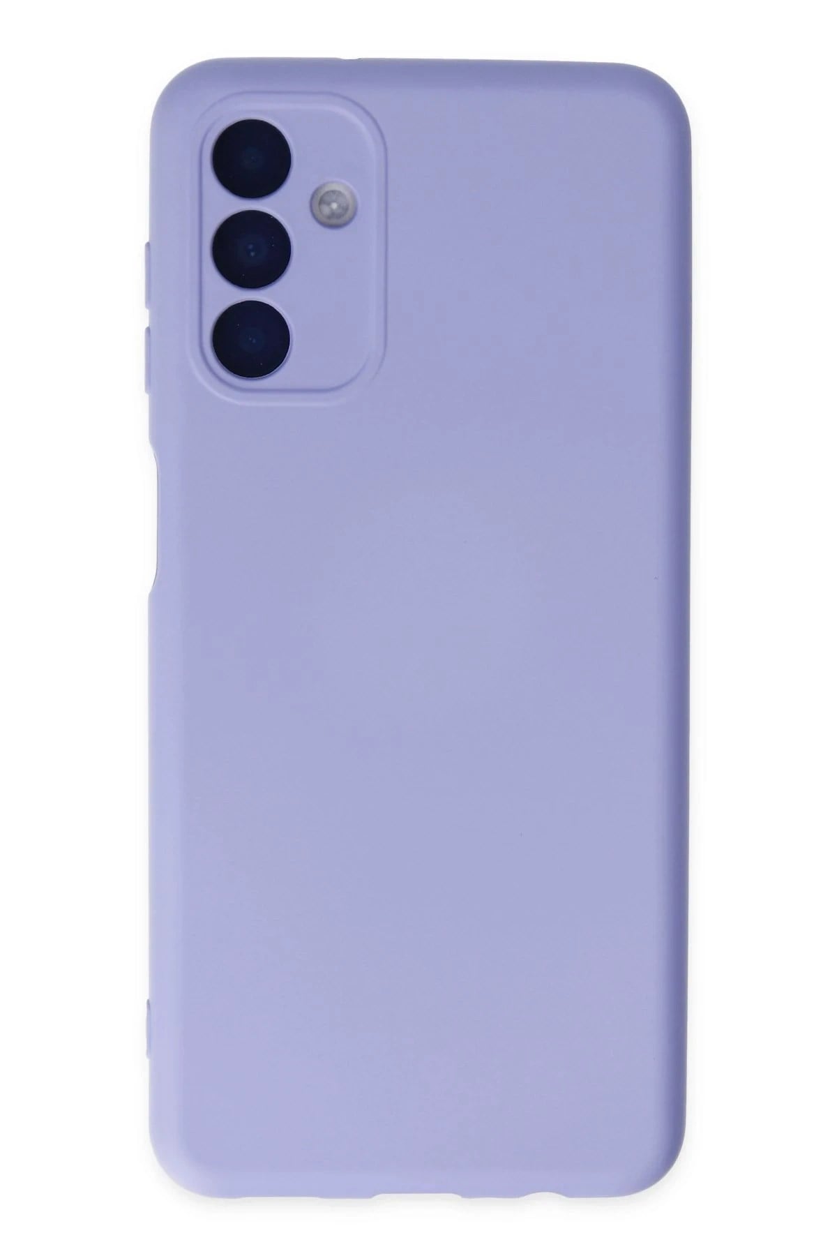 Mey İthalat®  Samsung Galaxy A04S Kılıf Nano içi Kadife Silikon - Lila