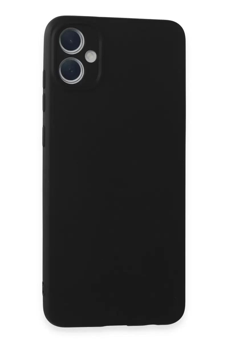 Mey İthalat®  Samsung Galaxy A05 Kılıf First Silikon - Siyah