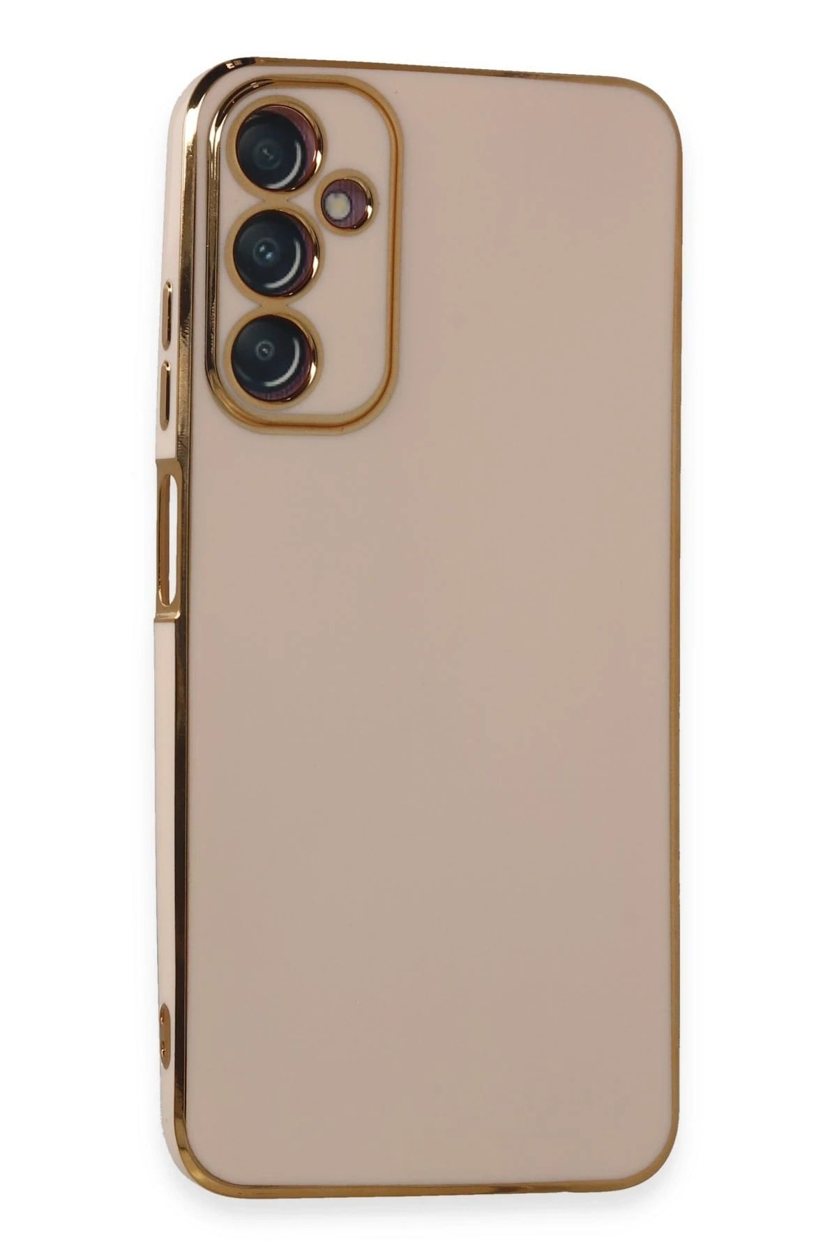 Mey İthalat®  Samsung Galaxy A05S Kılıf Volet Silikon - Pembe