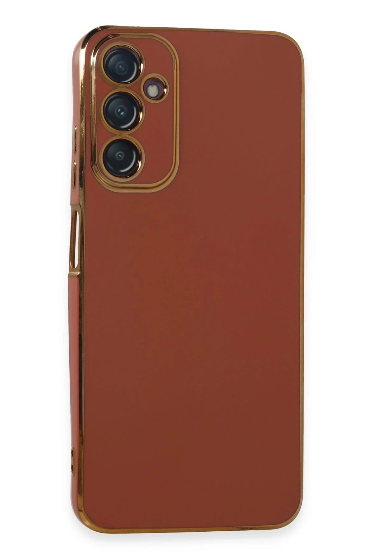 Mey İthalat®  Samsung Galaxy A05S Kılıf Volet Silikon - Kırmızı