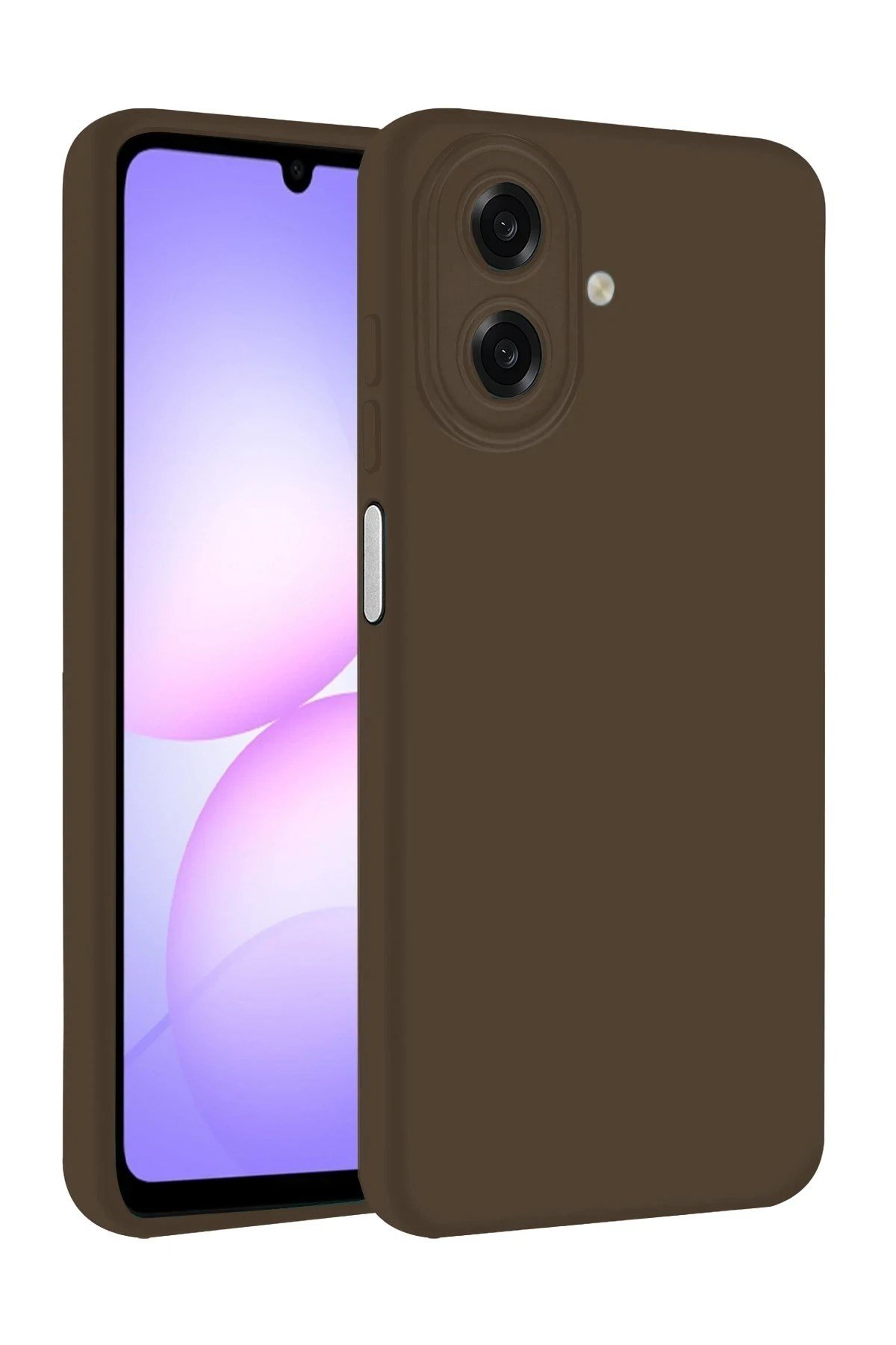 Mey İthalat®  Samsung Galaxy A07 4G First Silikon - Kahverengi