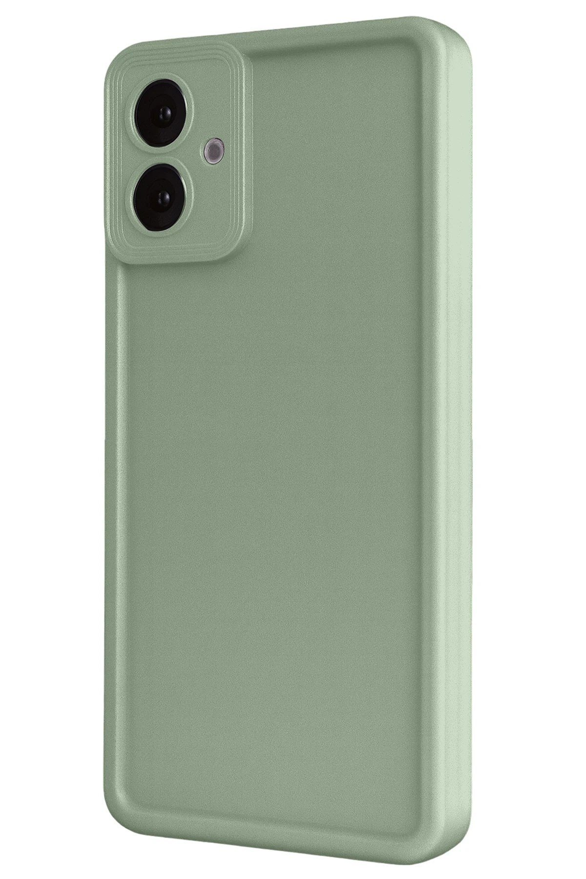 Mey İthalat®  Samsung Galaxy A07 4G Viera Silikon - Açık Yeşil