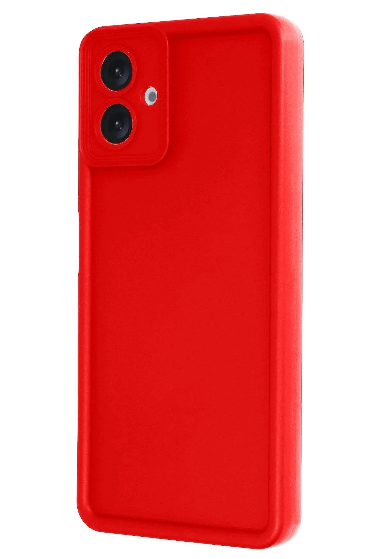 Mey İthalat®  Samsung Galaxy A07 4G Viera Silikon - Kırmızı
