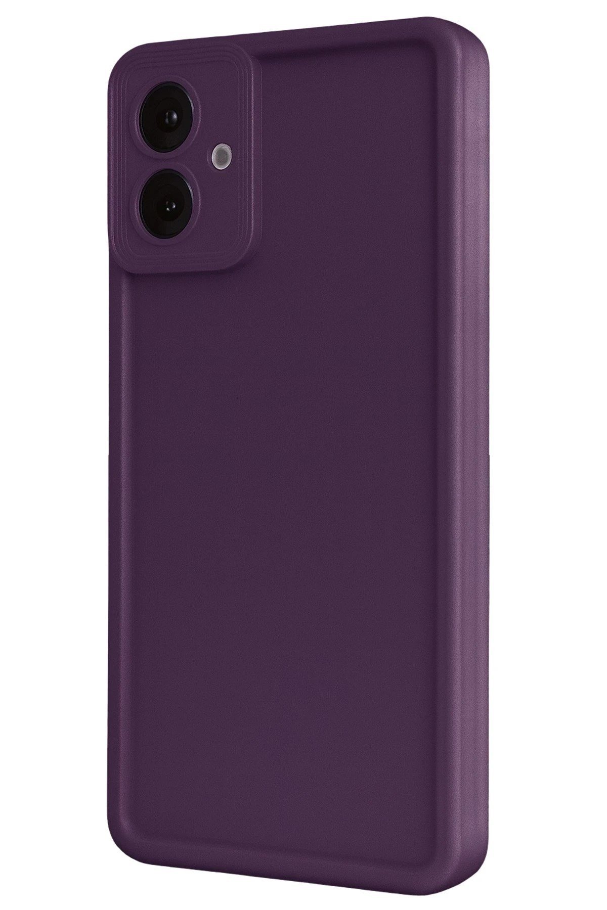 Mey İthalat®  Samsung Galaxy A07 4G Viera Silikon - Mürdüm