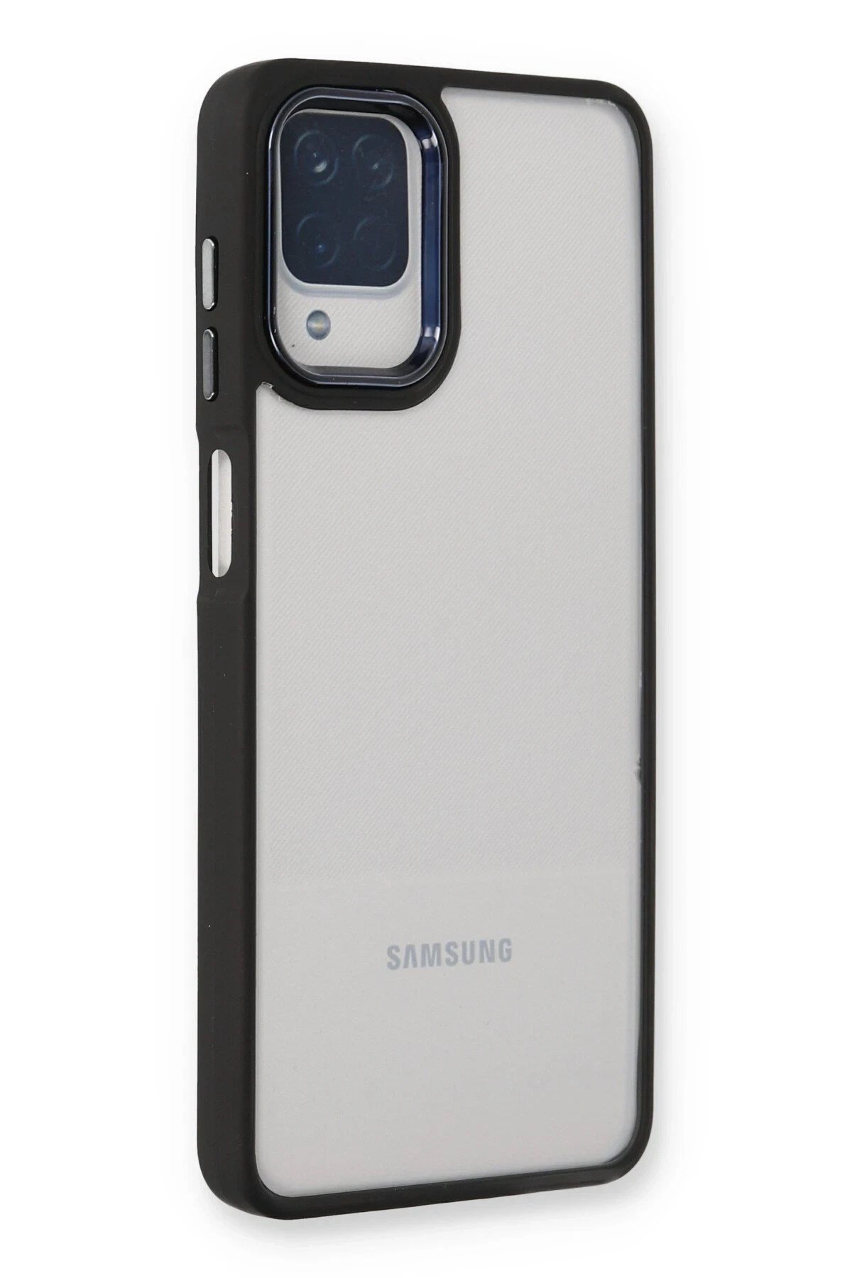Mey İthalat®  Samsung Galaxy A22 Kılıf Dora Kapak - Siyah