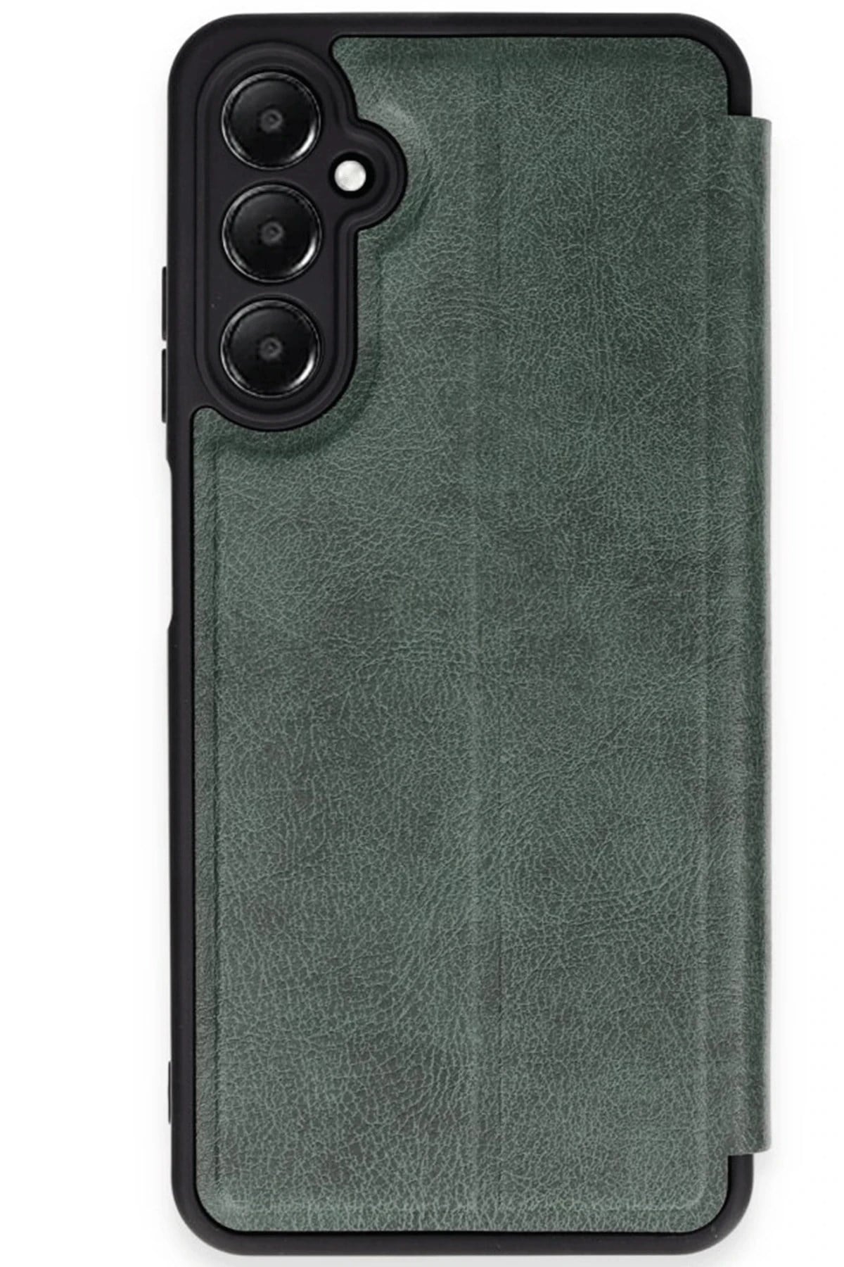 Mey İthalat®  Samsung Galaxy A26 Kılıf Flip Cover - Koyu Yeşil