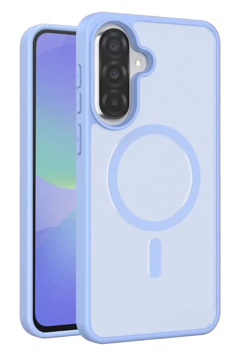 Mey İthalat®  Samsung Galaxy A27 5G Jota Magsafe Kapak - Açık Mavi