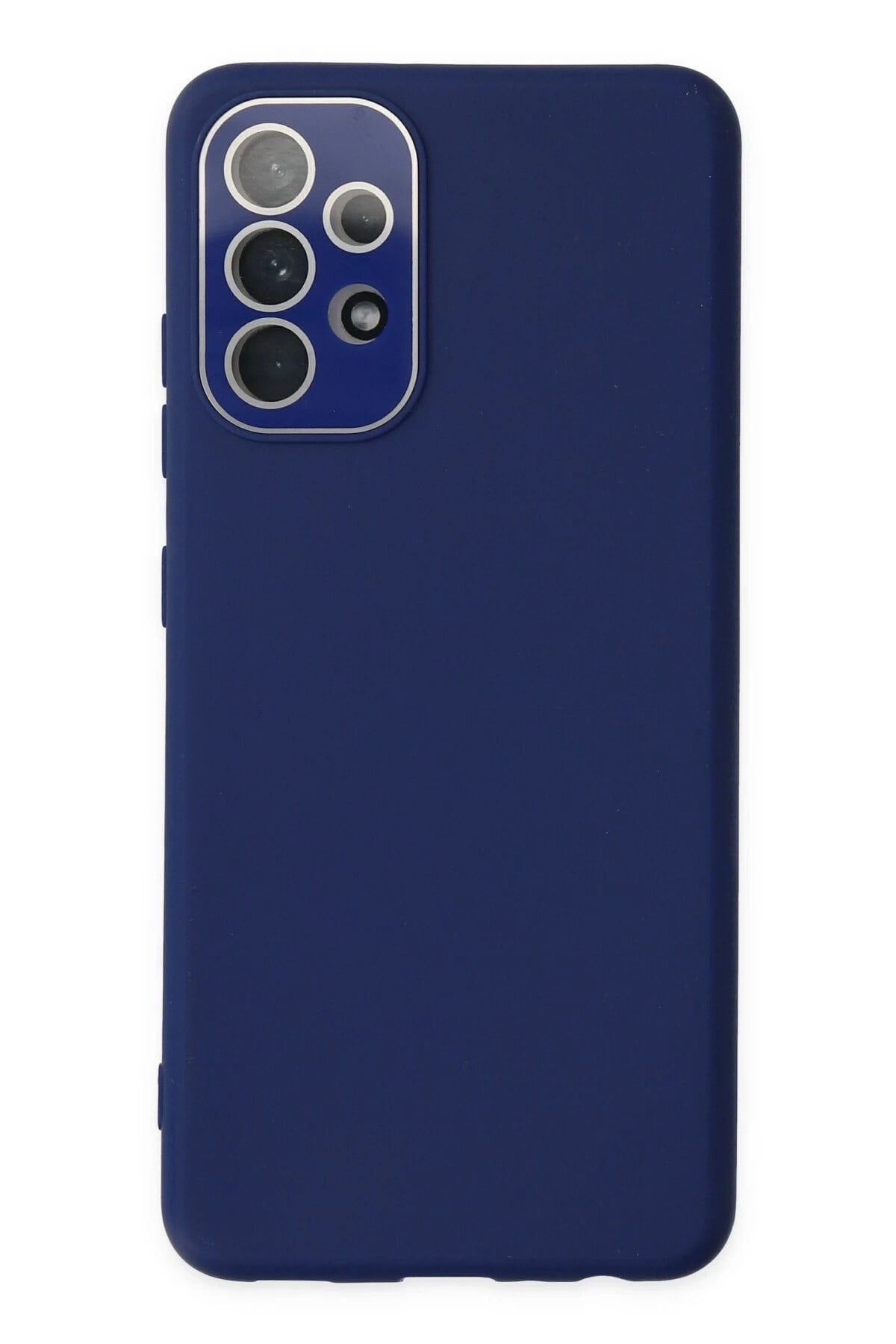 Mey İthalat®  Samsung Galaxy A33 5G Kılıf Lansman Glass Kapak - Sky Blue