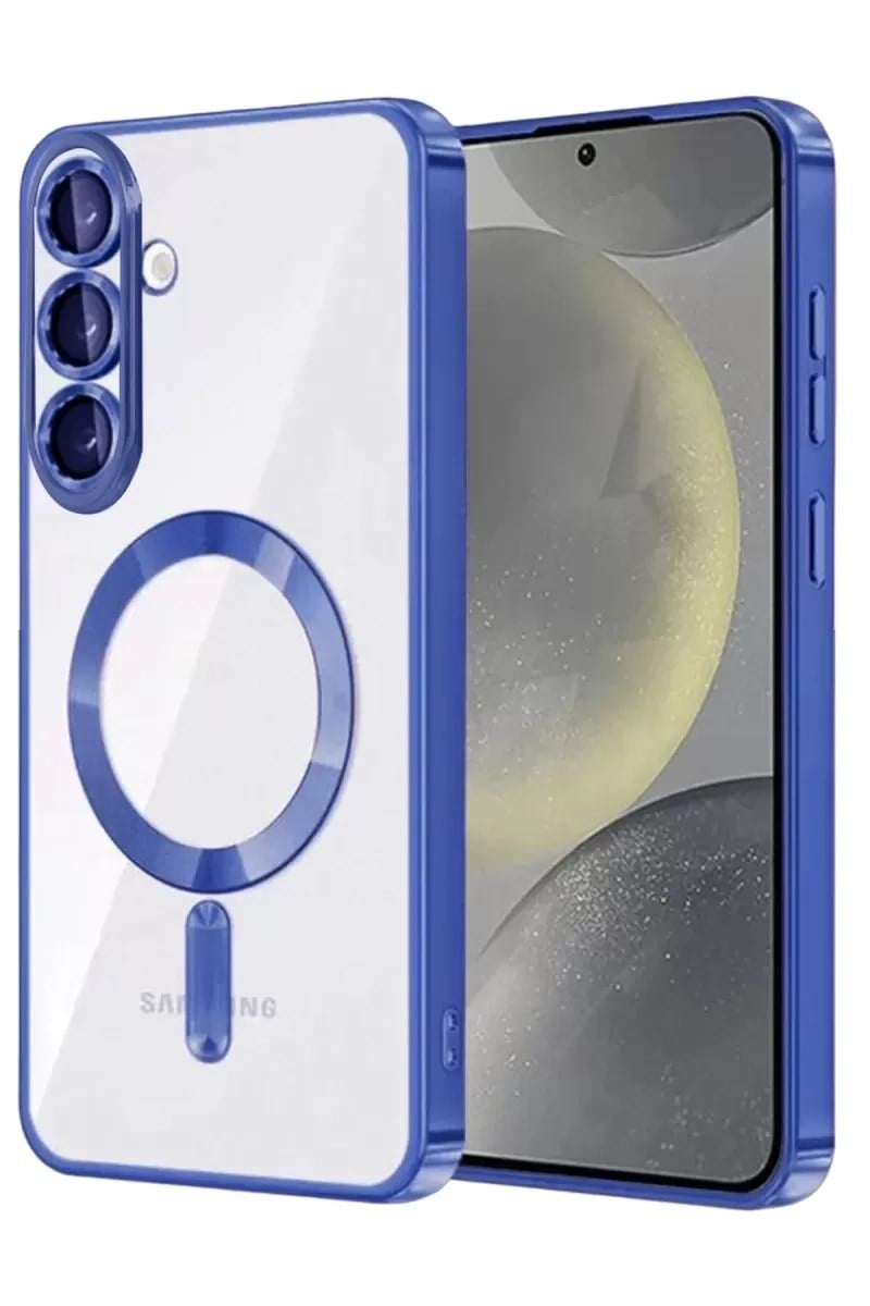 Mey İthalat®  Samsung Galaxy A37 5G Kross Magneticsafe Kapak - Lacivert