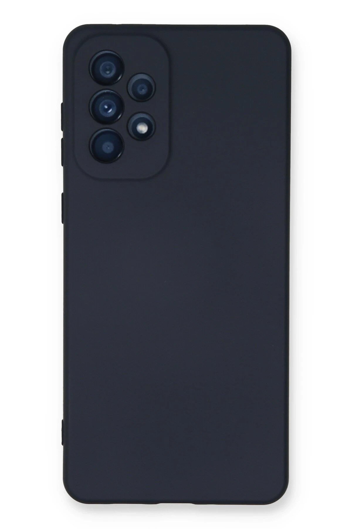 Mey İthalat®  Samsung Galaxy A53 5G Kılıf Nano içi Kadife Silikon - Lacivert