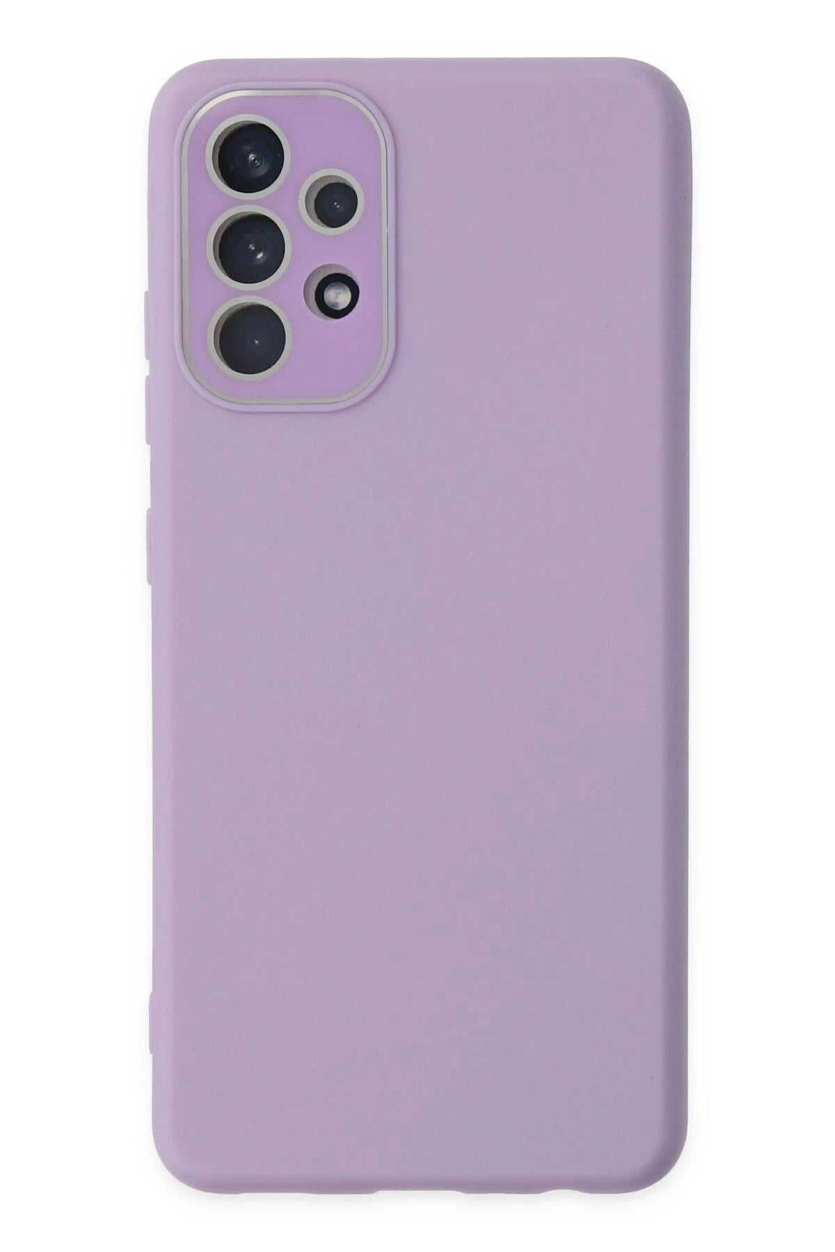 Mey İthalat®  Samsung Galaxy A53 5G Kılıf Lansman Glass Kapak - Lila
