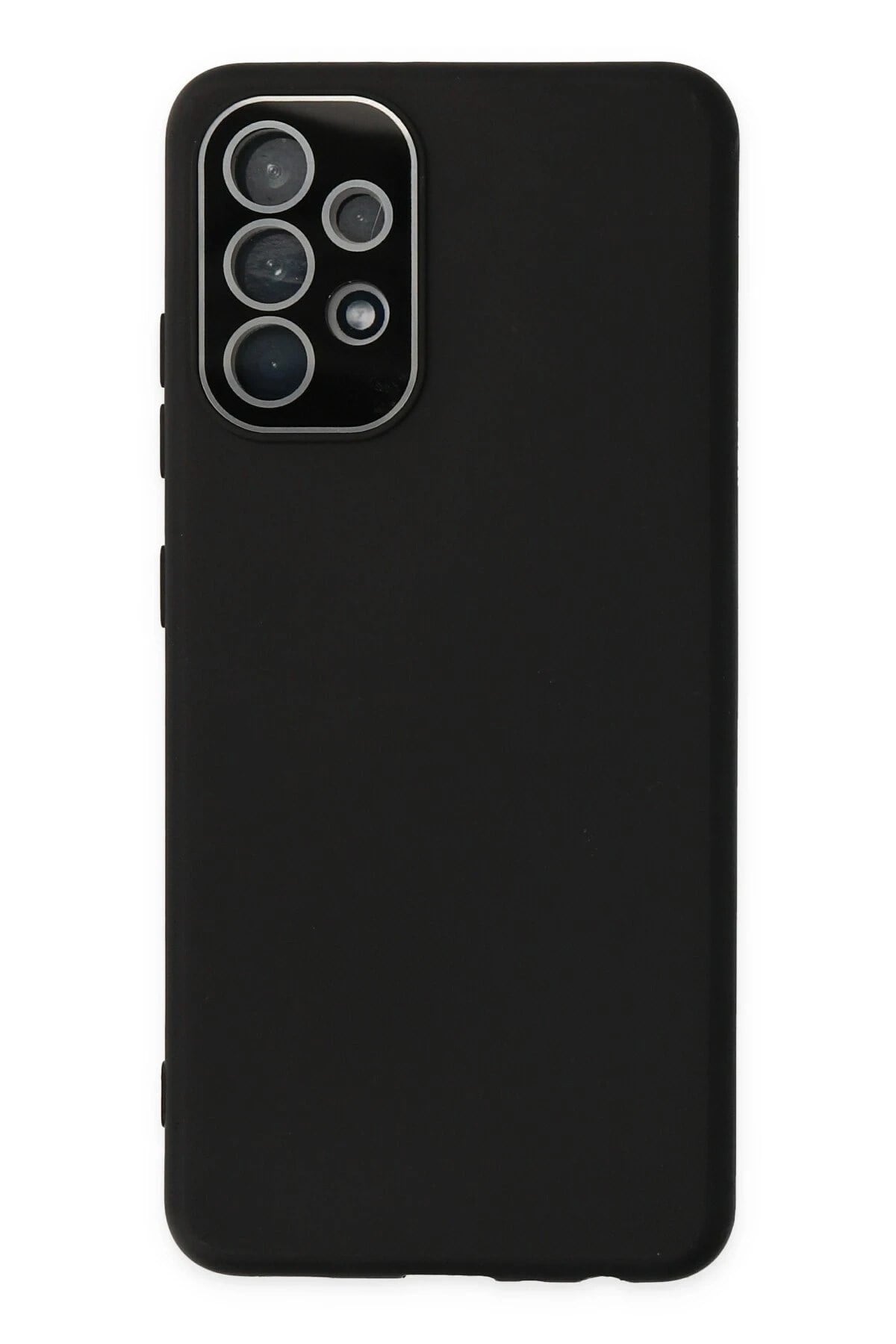 Mey İthalat®  Samsung Galaxy A53 5G Kılıf Lansman Glass Kapak - Siyah