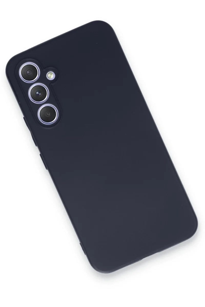 Mey İthalat®  Samsung Galaxy A54 5G Kılıf First Silikon - Lacivert