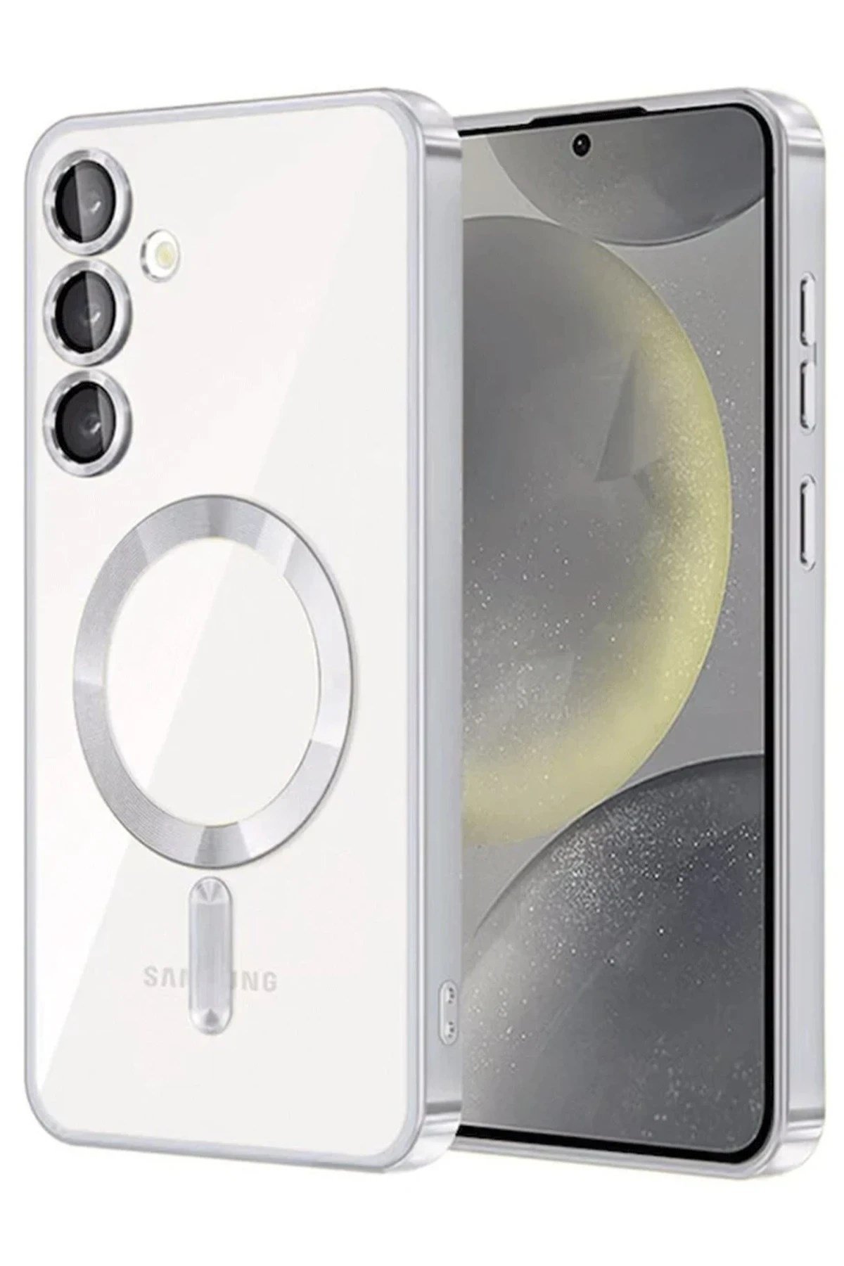 Mey İthalat®  Samsung Galaxy A56 Kross Magneticsafe Kapak - Titan Gri