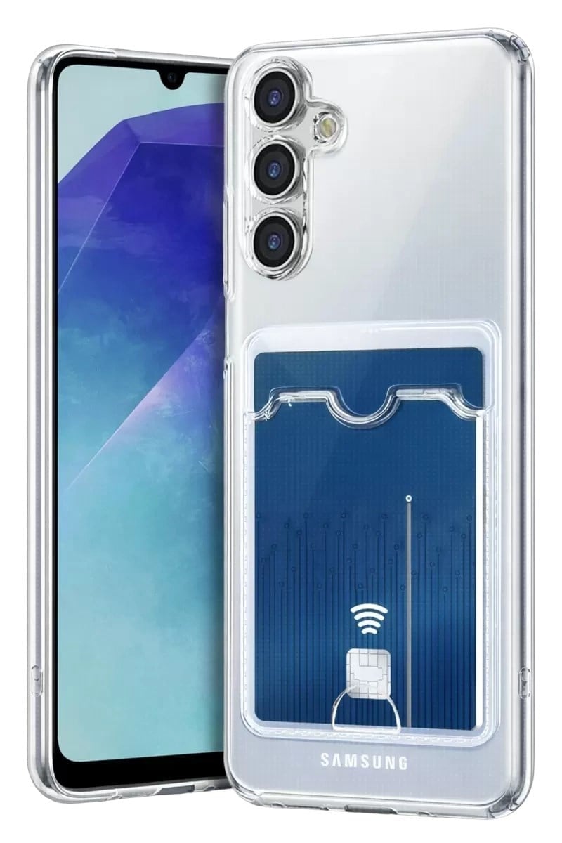 Mey İthalat®  Samsung Galaxy A57 5G Kart Şeffaf Silikon - Şeffaf