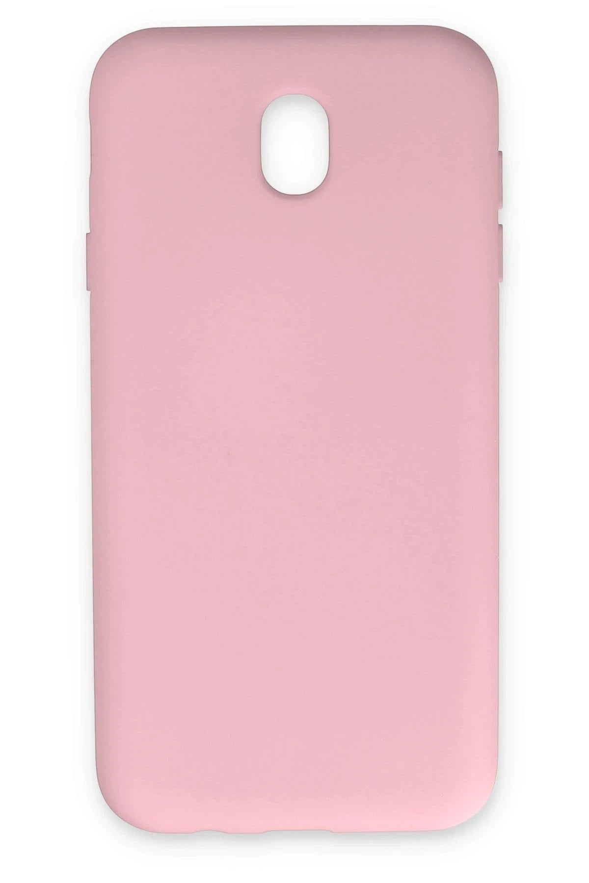 Mey İthalat®  Samsung Galaxy J7 Pro / J730 Kılıf Nano içi Kadife Silikon - Pudra