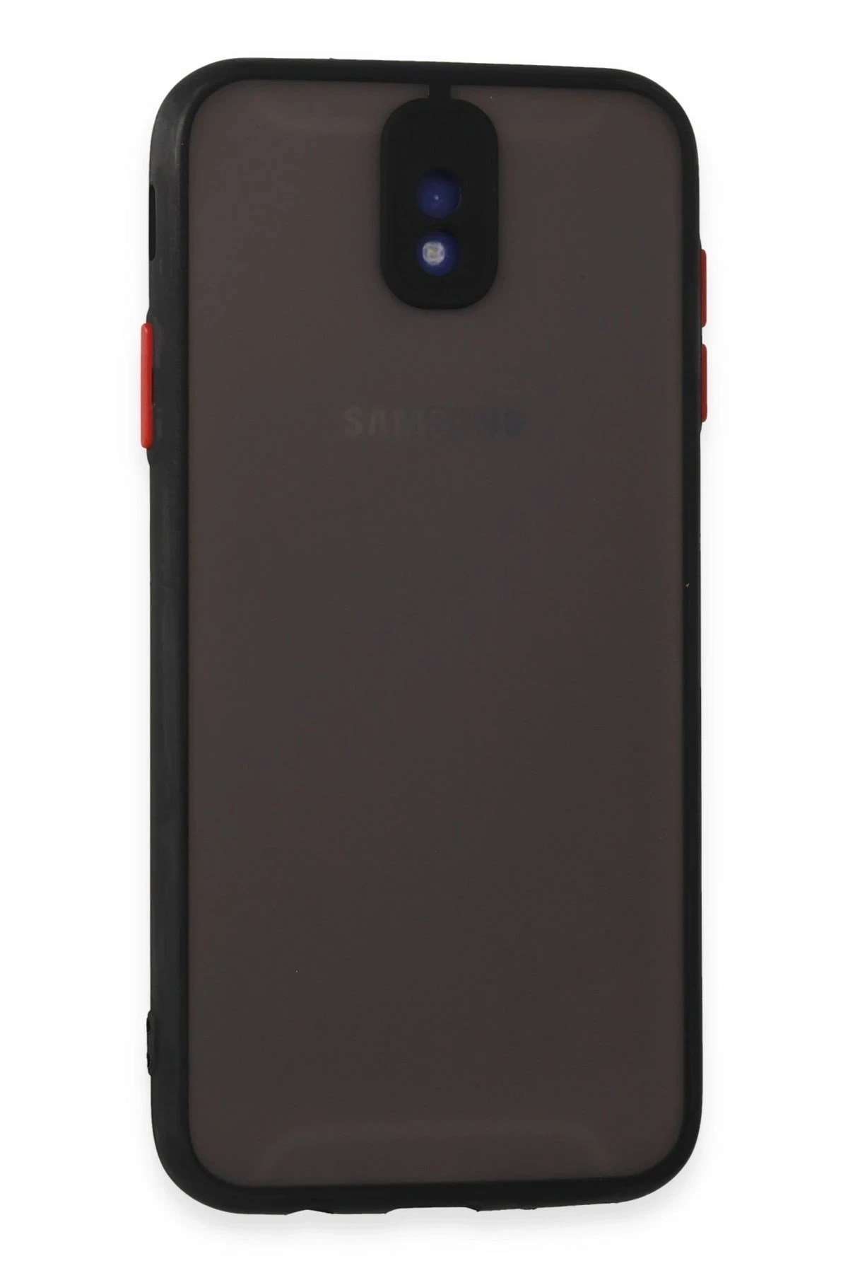 Mey İthalat®  Samsung Galaxy J7 Pro / J730 Kılıf Montreal Silikon Kapak - Siyah