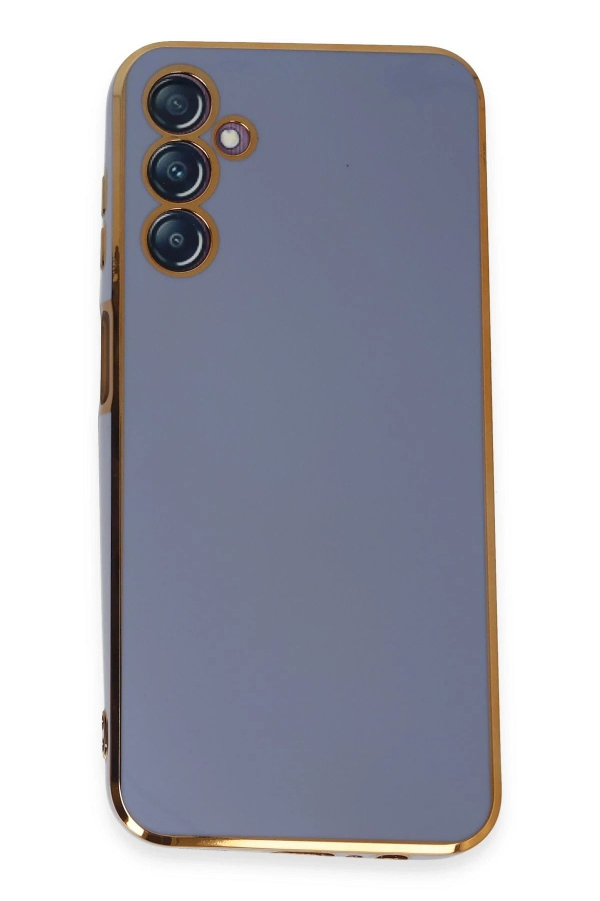 Mey İthalat®  Samsung Galaxy M14 5G Kılıf Volet Silikon - Mavi