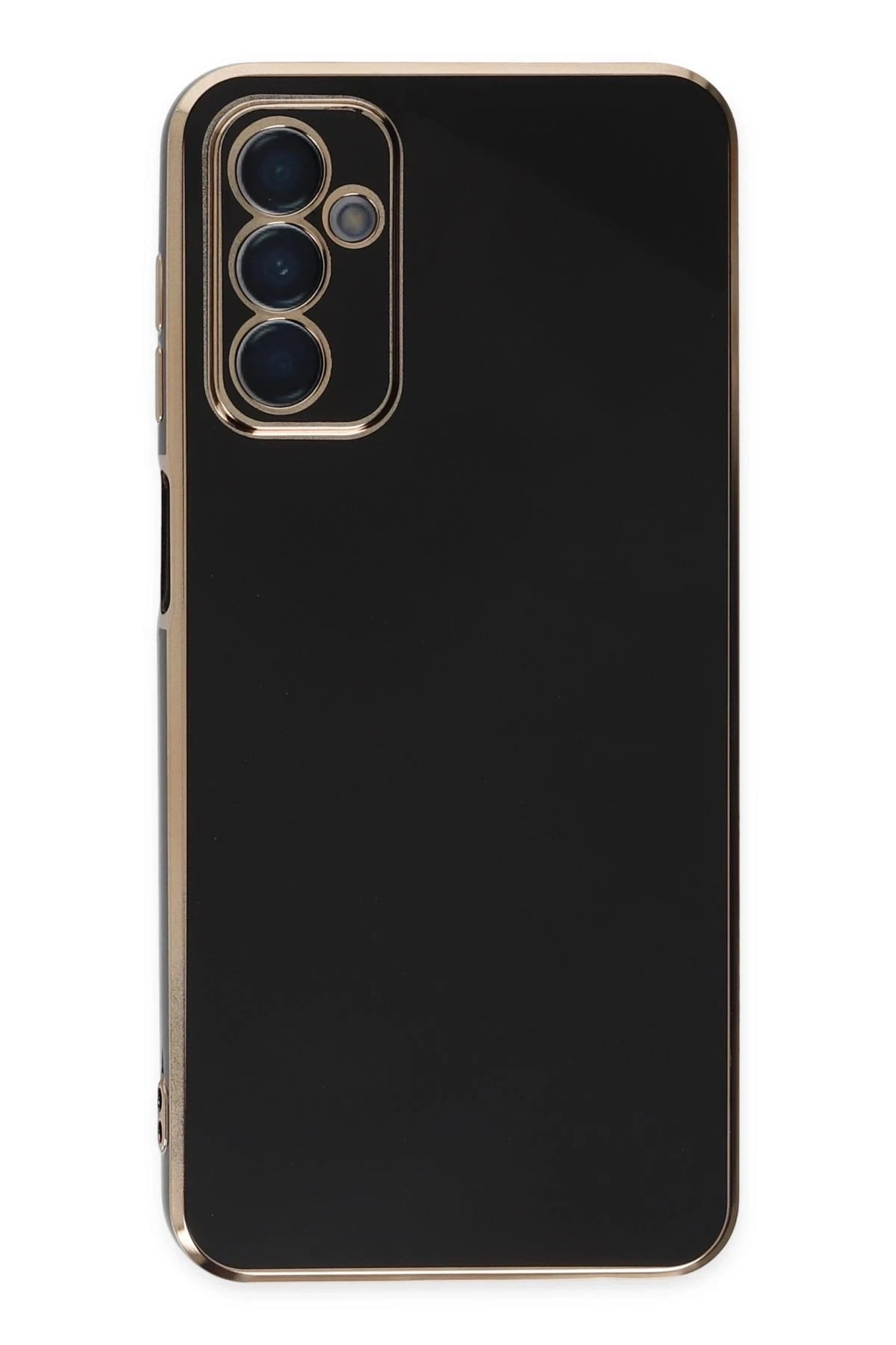 Mey İthalat®  Samsung Galaxy M23 Kılıf Volet Silikon - Siyah