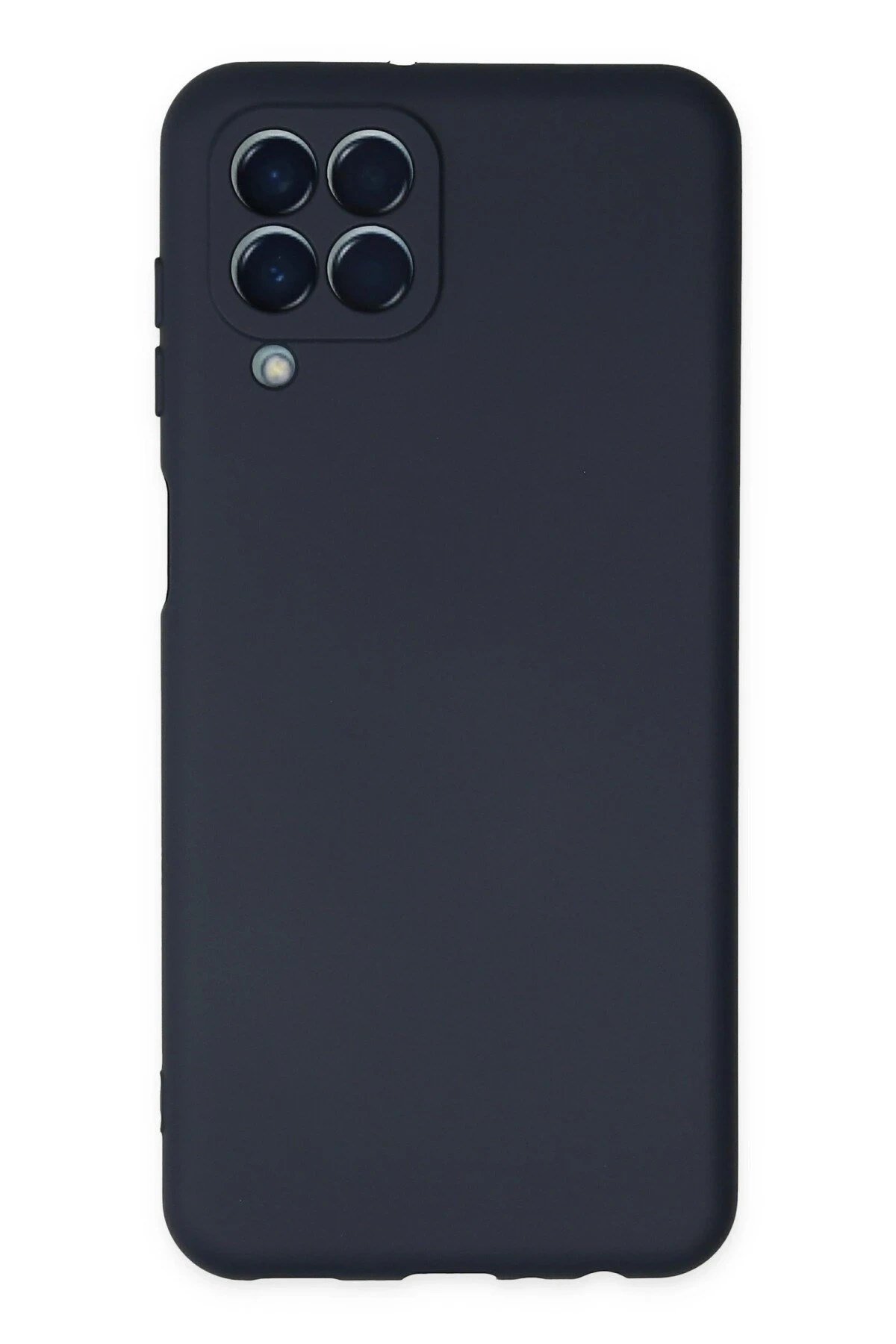 Mey İthalat®  Samsung Galaxy M33 Kılıf Nano içi Kadife Silikon - Lacivert
