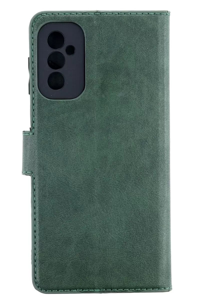 Mey İthalat®  Samsung Galaxy M52 5G Kılıf Trend S Plus Kapaklı Kılıf - Yeşil