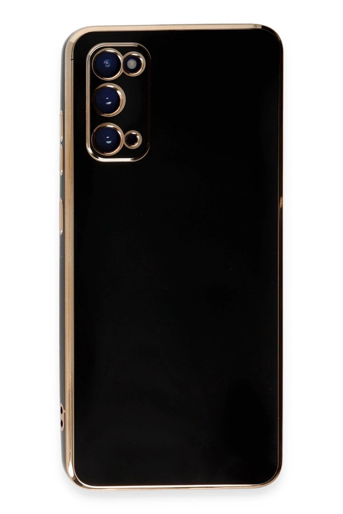 Mey İthalat®  Samsung Galaxy S20 Kılıf Volet Silikon - Siyah