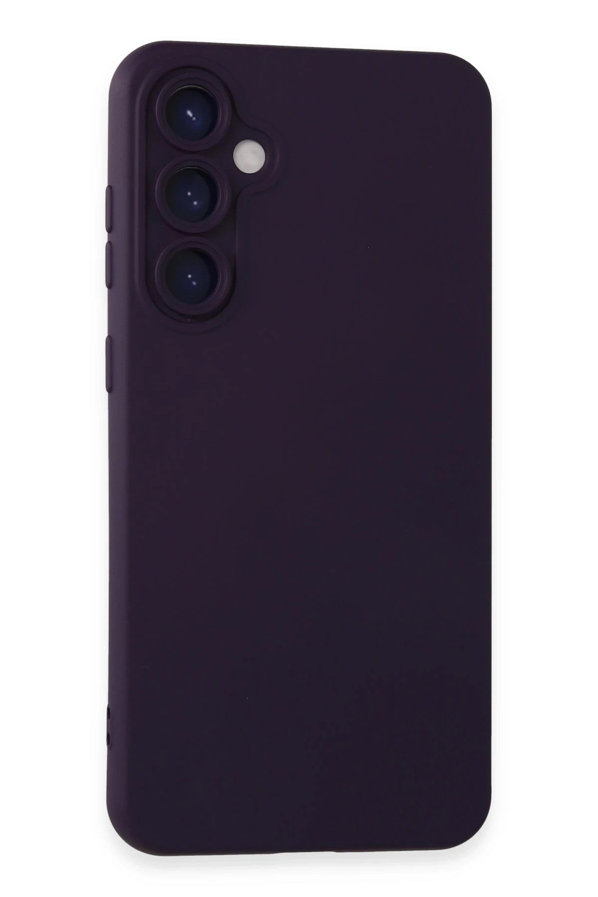 Mey İthalat®  Samsung Galaxy S23 FE Kılıf Nano içi Kadife Silikon - Mor