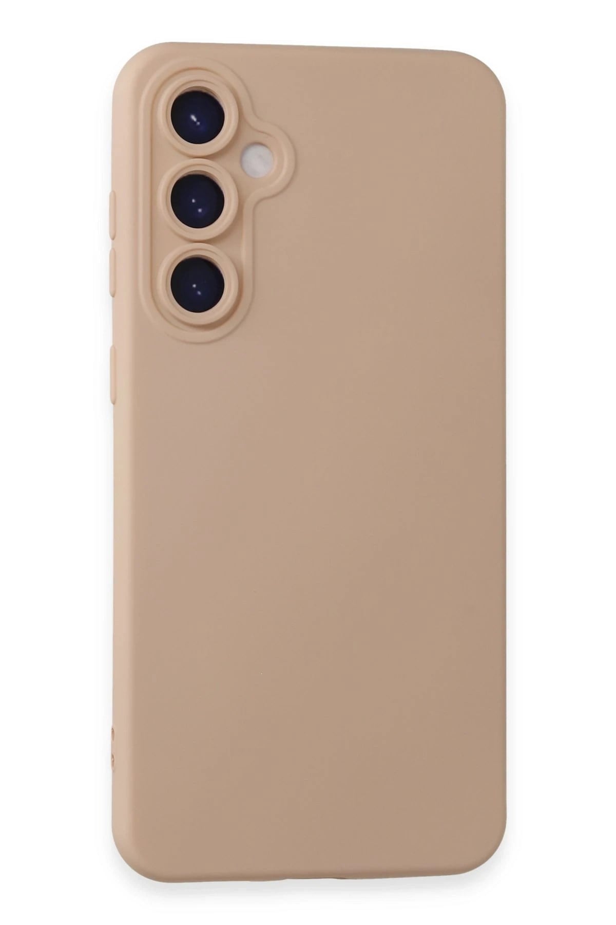 Mey İthalat®  Samsung Galaxy S23 FE Kılıf Nano içi Kadife Silikon - Pudra