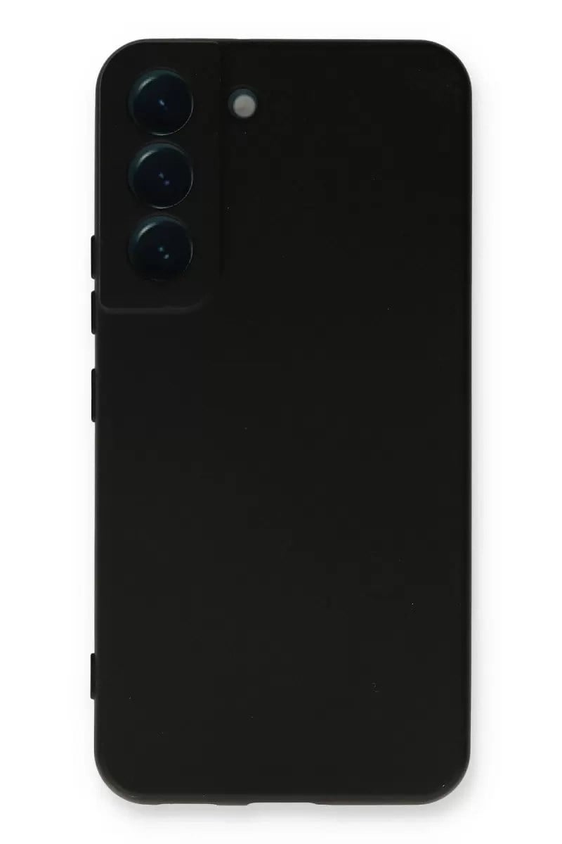 Mey İthalat®  Samsung Galaxy S23 Kılıf Nano içi Kadife Silikon - Siyah