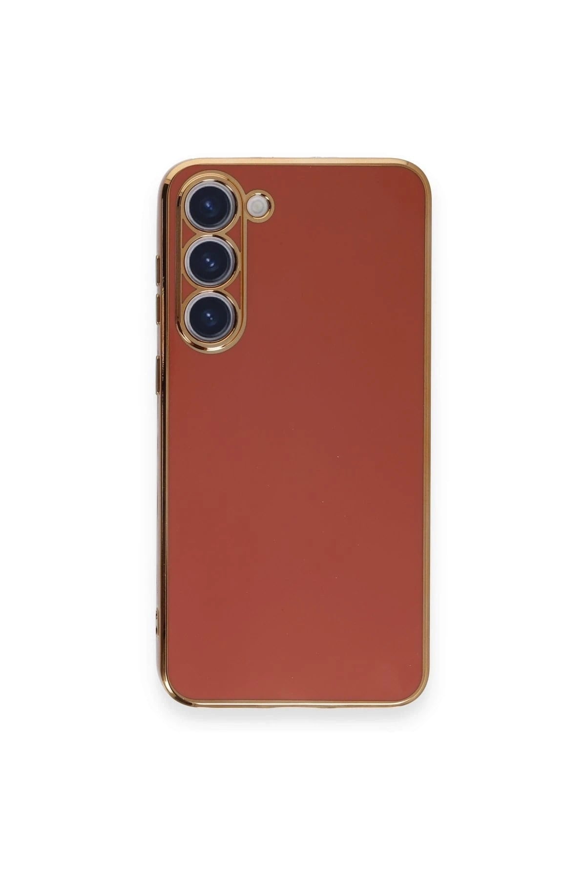 Mey İthalat®  Samsung Galaxy S23 Plus Kılıf Volet Silikon - Kırmızı