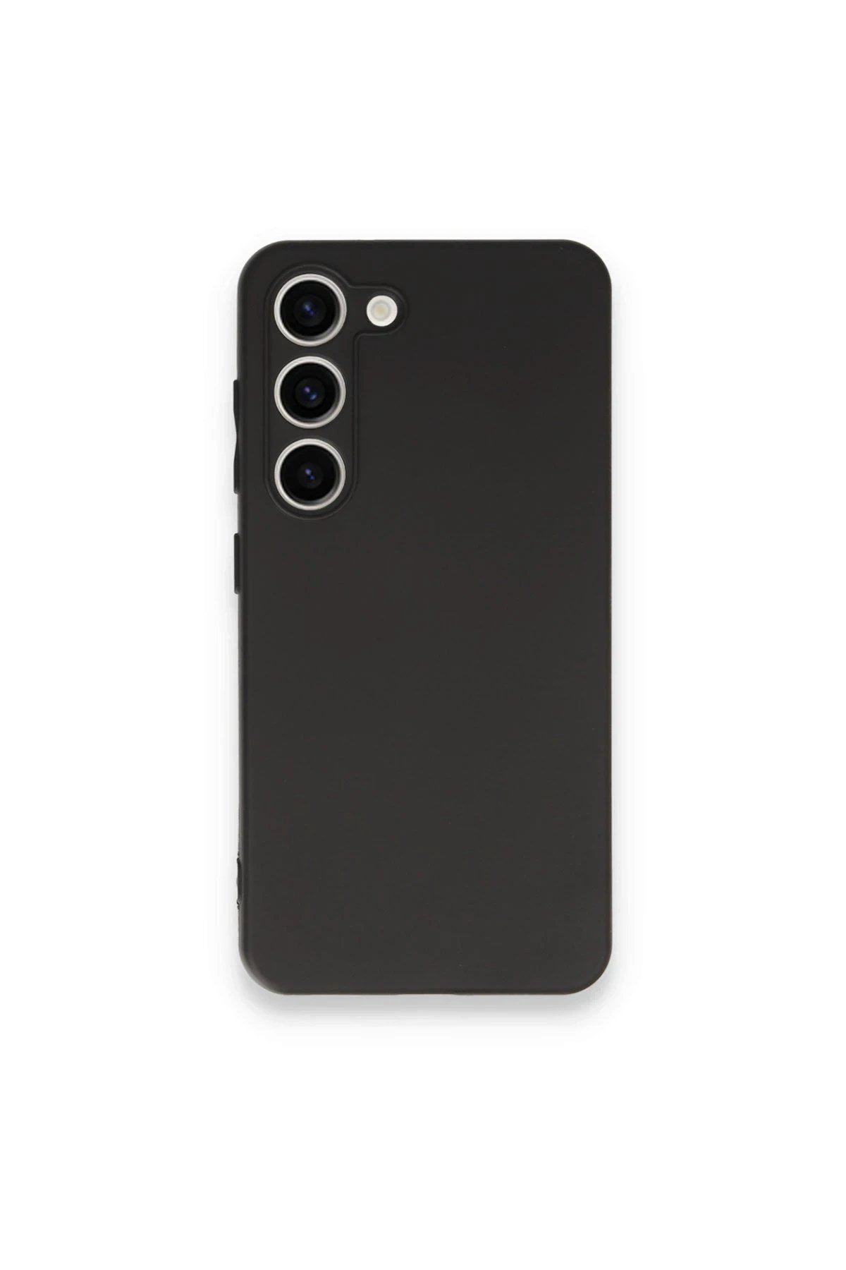 Mey İthalat®  Samsung Galaxy S23 Plus Kılıf First Silikon - Siyah
