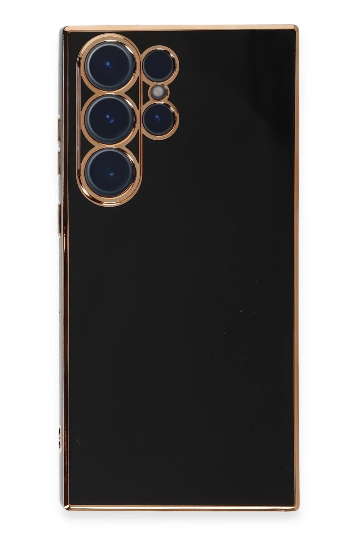 Mey İthalat®  Samsung Galaxy S23 Ultra Kılıf Volet Silikon - Siyah