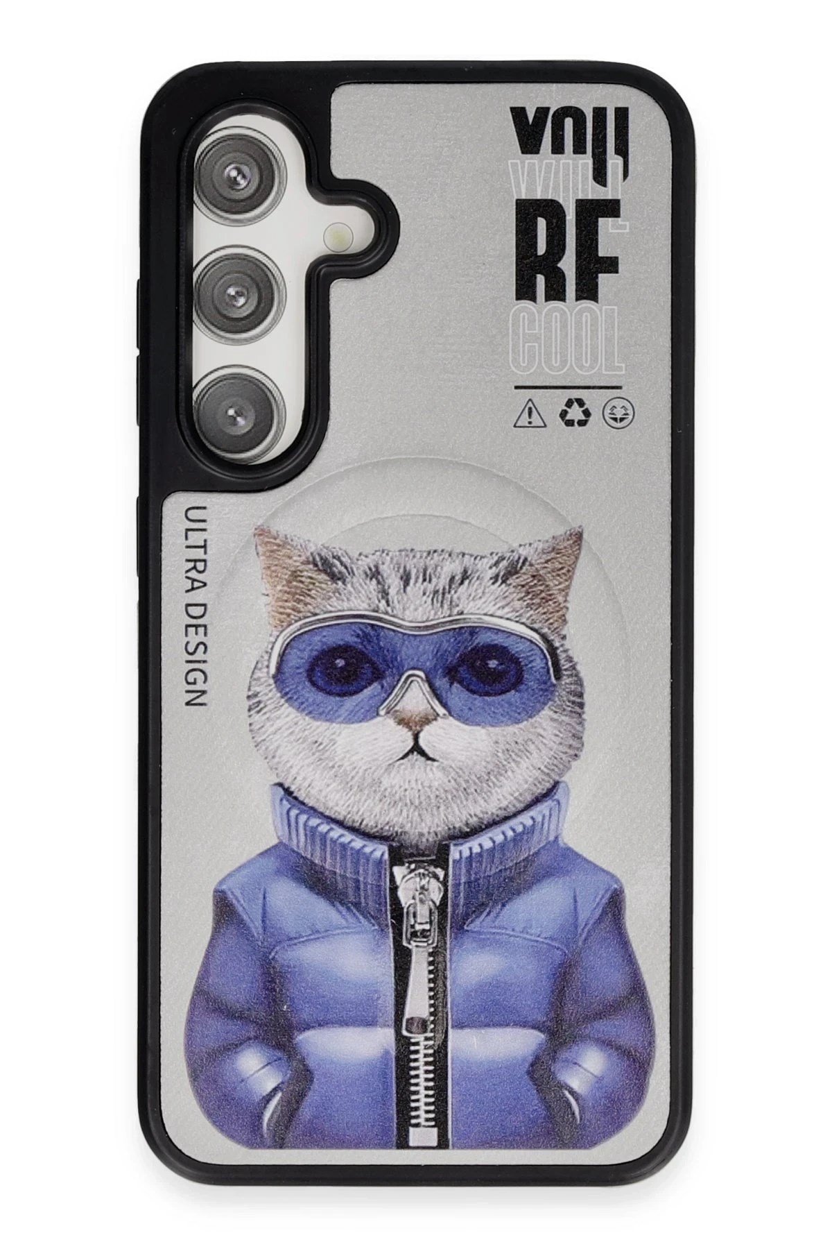 Mey İthalat®  Samsung Galaxy S24 Fun Magsafe Kapak - Titan Gri-2