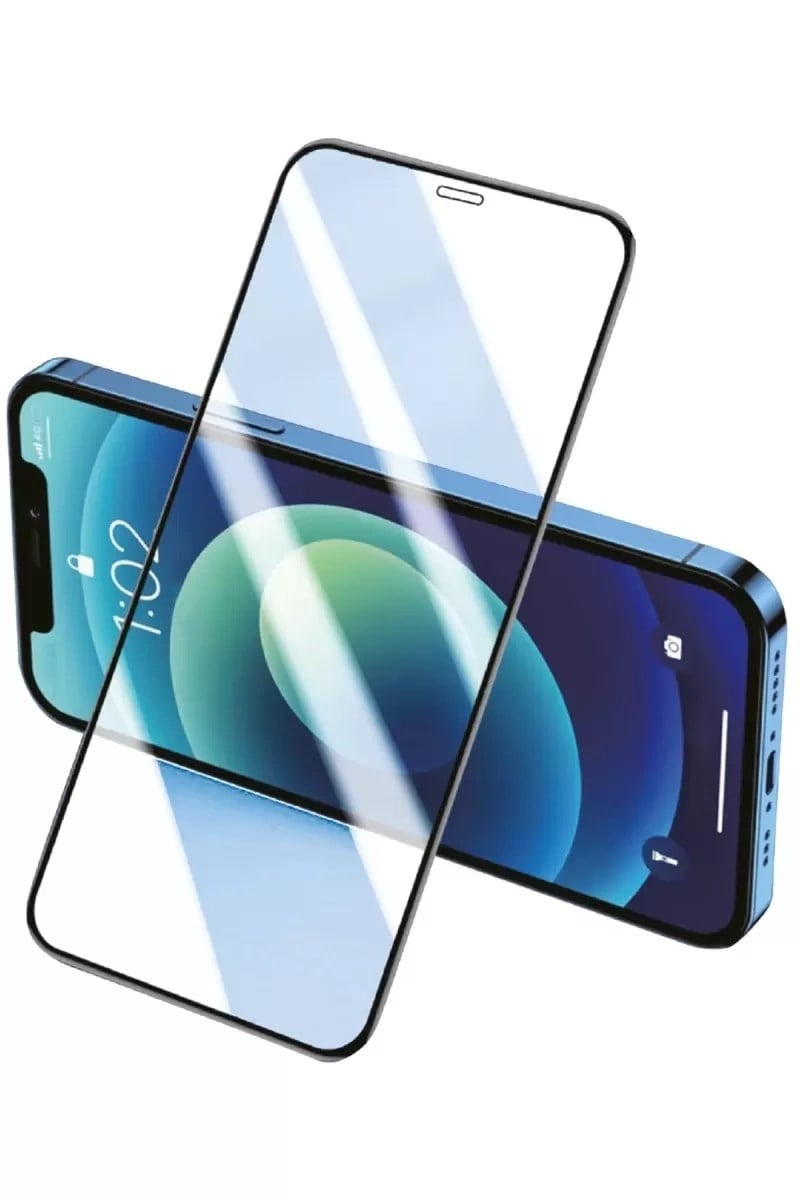 Mey İthalat®  Samsung Galaxy S25 FE 3D Antistatik Cam Ekran Koruyucu - Siyah