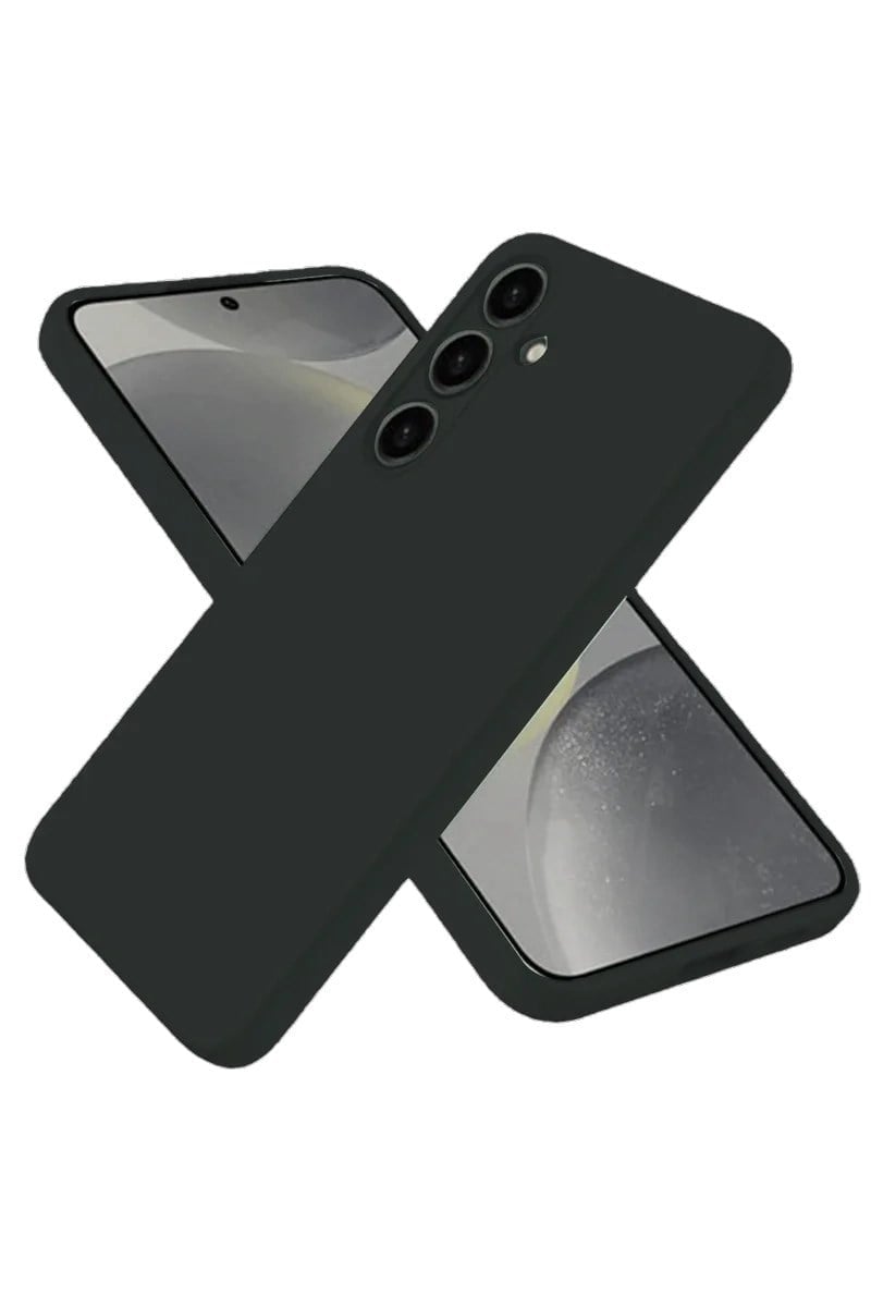 Mey İthalat®  Samsung Galaxy S25 Kılıf Nano içi Kadife Silikon - Siyah