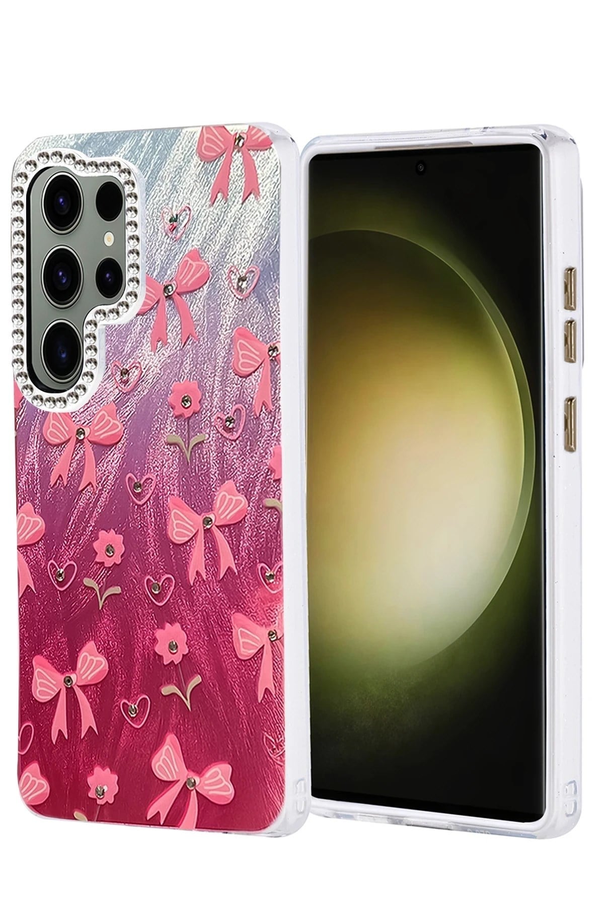 Mey İthalat®  Samsung Galaxy S25 Ultra Kılıf Blade Aynalı Desenli Kapak - Desen 3