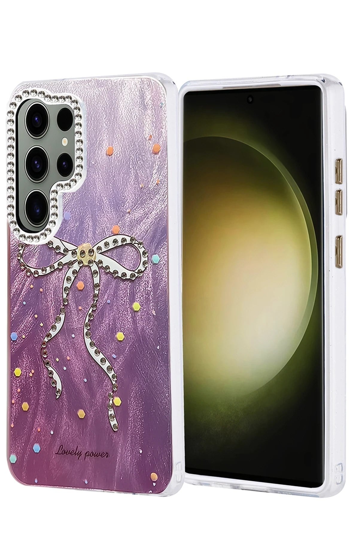 Mey İthalat®  Samsung Galaxy S25 Ultra Kılıf Blade Aynalı Desenli Kapak - Desen 1