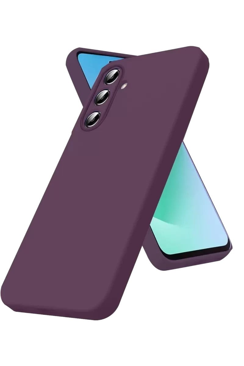 Mey İthalat®  Samsung Galaxy S26 First Silikon - Mürdüm